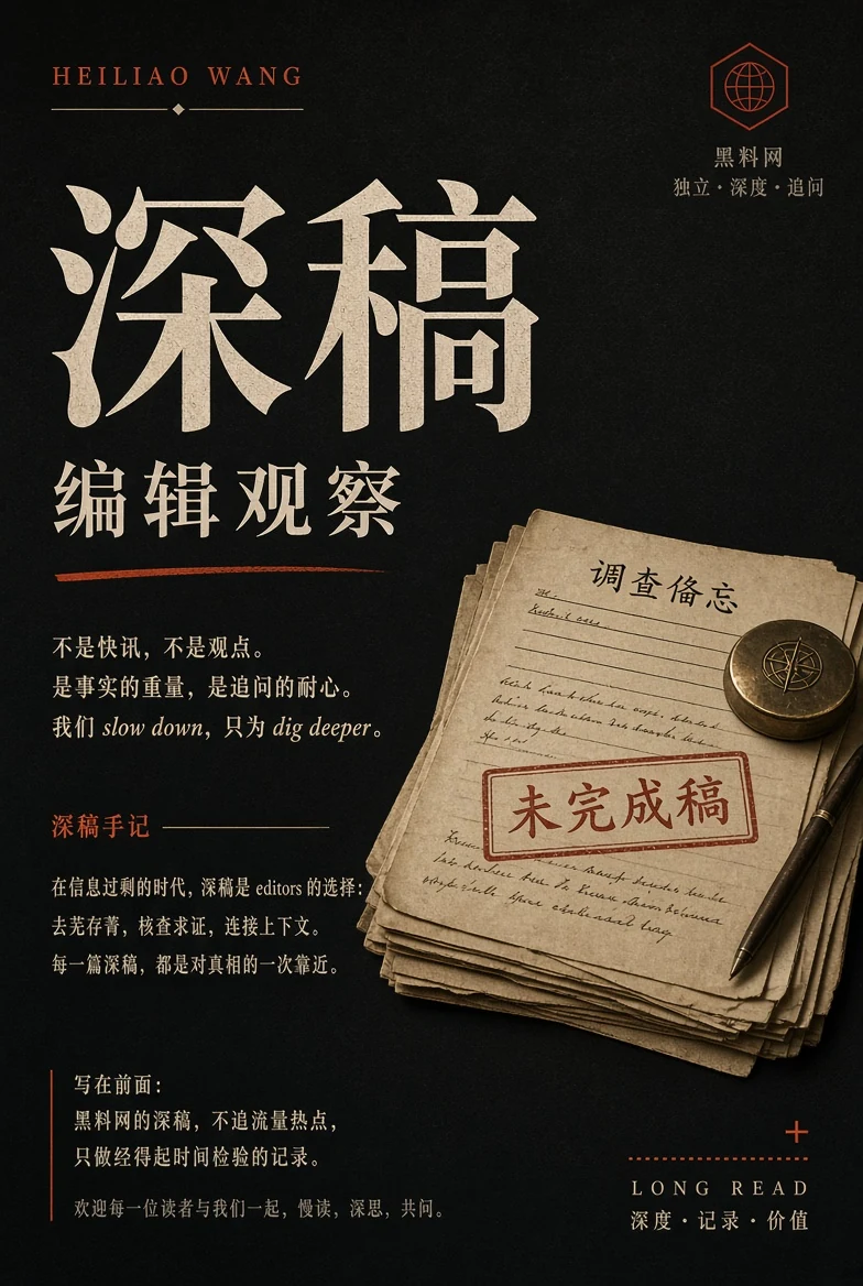 纵深观察长文